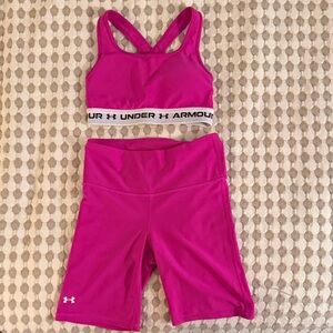 Under Armour Magenta Shorts